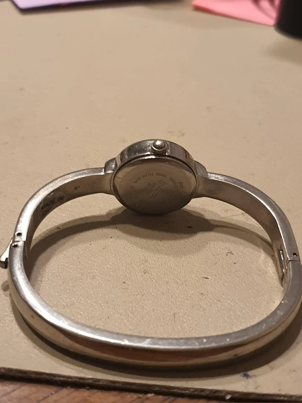 🦋10/$20🦋 Jr-s.com Silver/Purple Women's Closed Cuff Watch